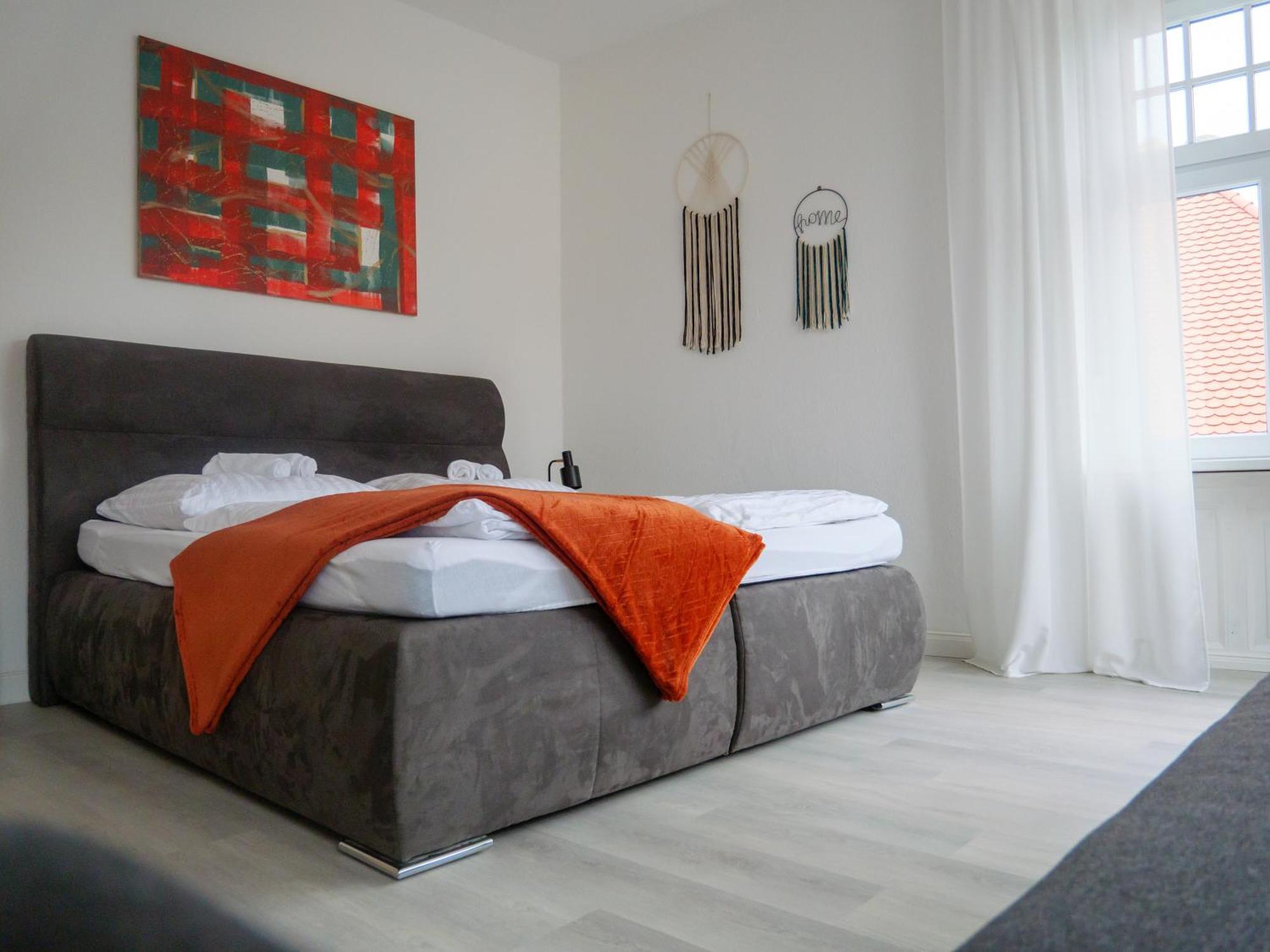 Amao-Brown I Exklusives City-Apartment I 85Qm I Privatparkplatz & Komfort I King-Size Bed ลาร์ ภายนอก รูปภาพ